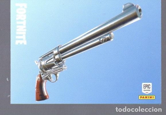 Sammeln alte Sammelbilder: Trading card. CROMO. FORTNITE - PANINI - N&ordm; 109 SIX SHOOTER DEL A&Ntilde;O 2019 - EPIC GAMES