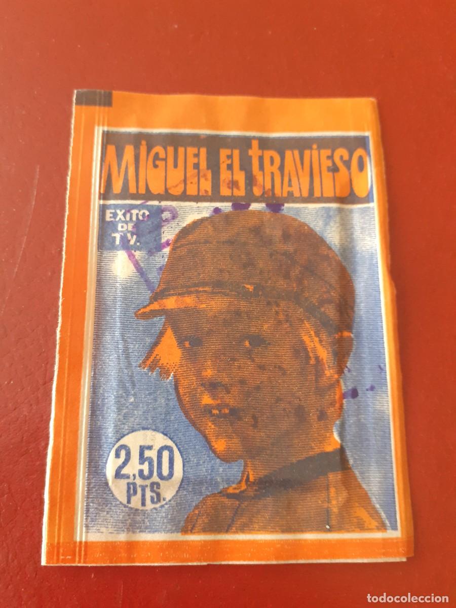 Sammeln alte Sammelbilder: Sobre cromos sin abrir Miguel el travieso editorial fher