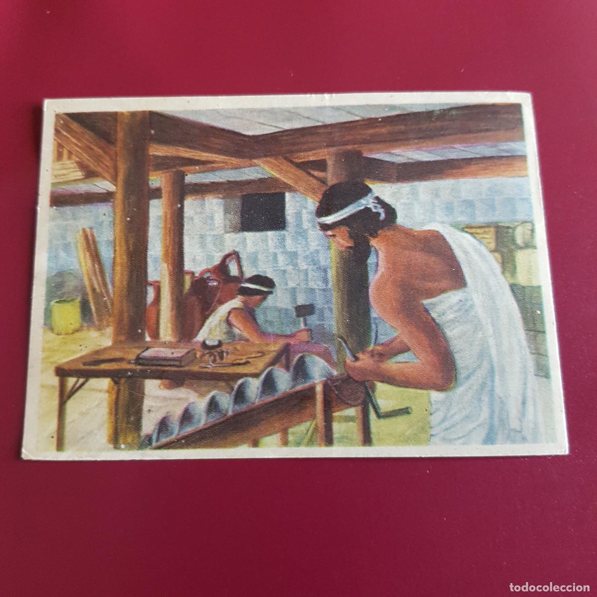 Coleccionismo cromos antiguos: MATEU - HISTORIA DEL PROGRESO HUMANO - 1966 - 66 - 17 - NUNCA PEGADO - Foto 1