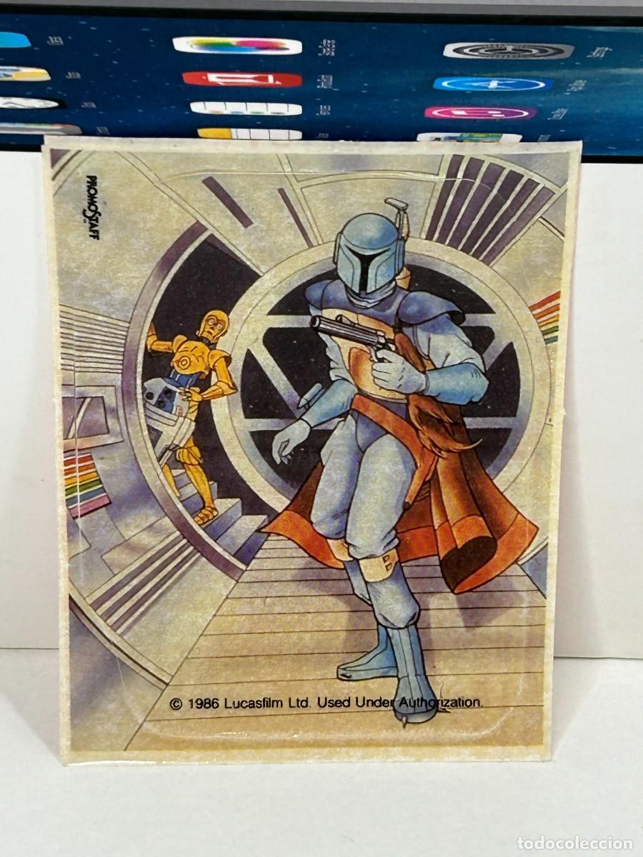 Coleccionismo Cromos antiguos: CROMO STAR WARS PANRICO 1986