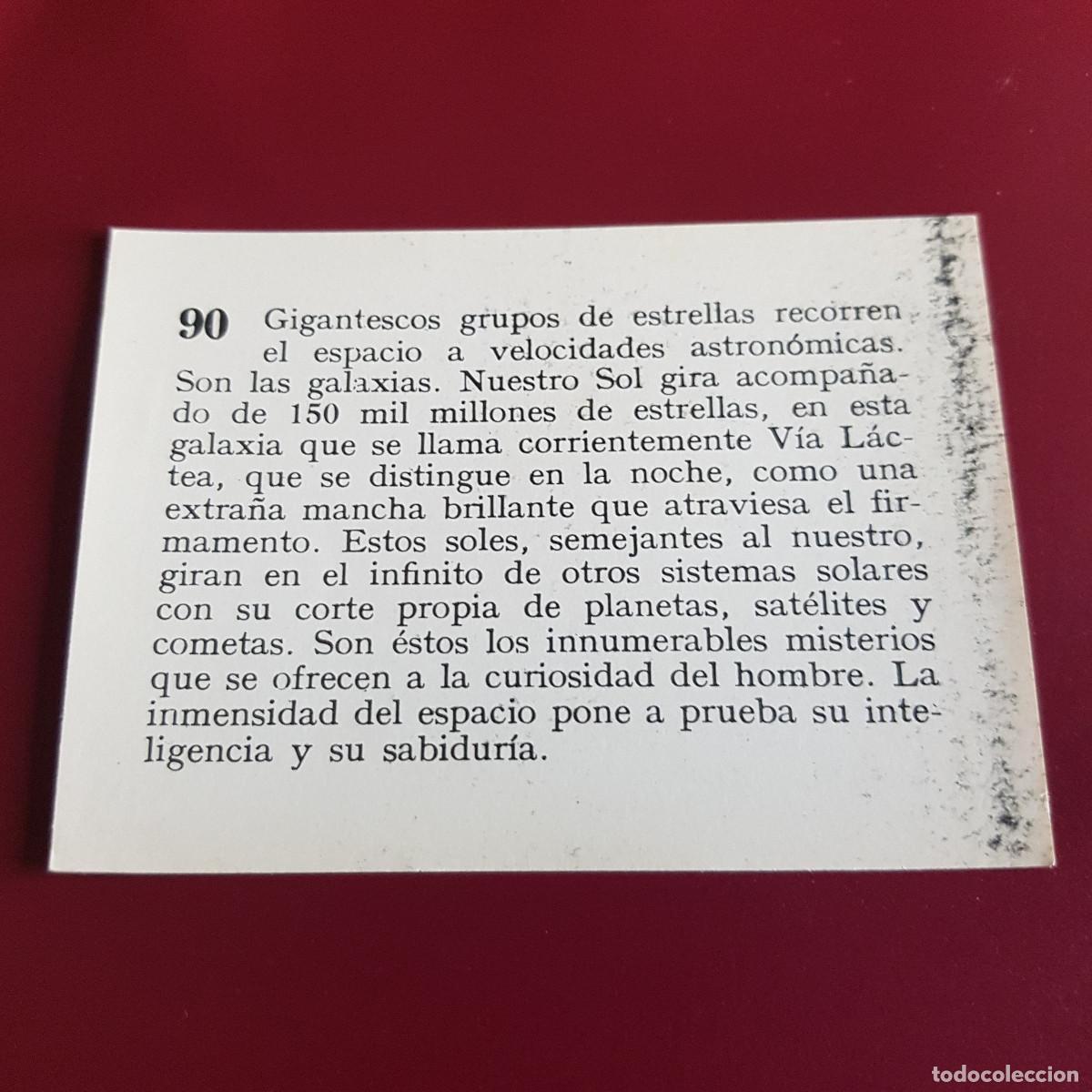 Coleccionismo cromos antiguos: MATEU - HISTORIA DEL PROGRESO HUMANO - 1966 - 66 - 90 - NUNCA PEGADO - Foto 2