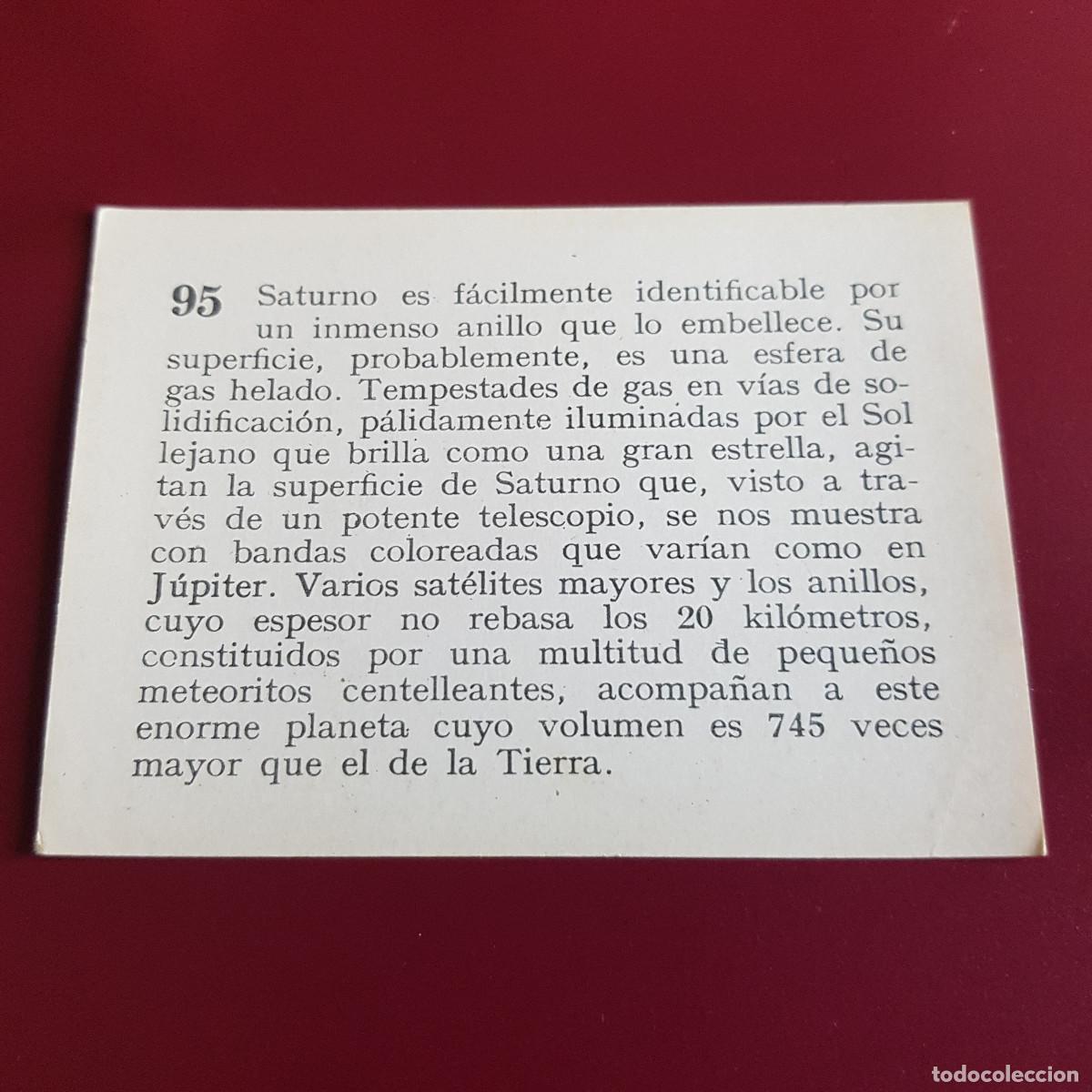 Coleccionismo cromos antiguos: MATEU - HISTORIA DEL PROGRESO HUMANO - 1966 - 66 - 95 - NUNCA PEGADO - Foto 2