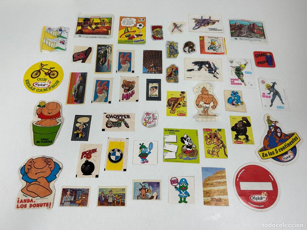 Coleccionismo Cromos antiguos: LOTE PROMOCIONALES VARIOS A&Ntilde;OS 70-80,DONUTS, PANRICO,CROPAN ,MATUTANO,ETC