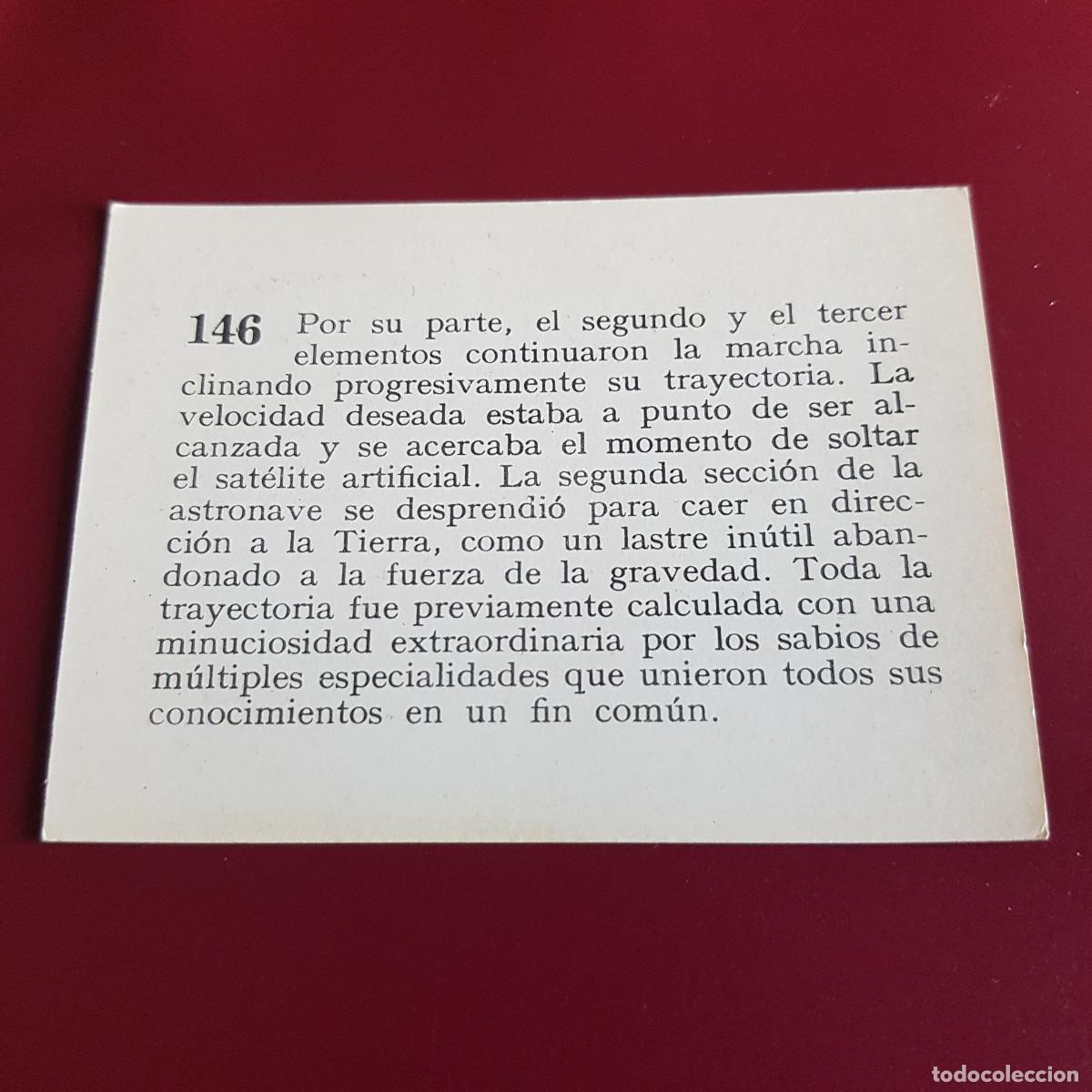 Coleccionismo cromos antiguos: MATEU - HISTORIA DEL PROGRESO HUMANO - 1966 - 66 - 146 - NUNCA PEGADO - Foto 2