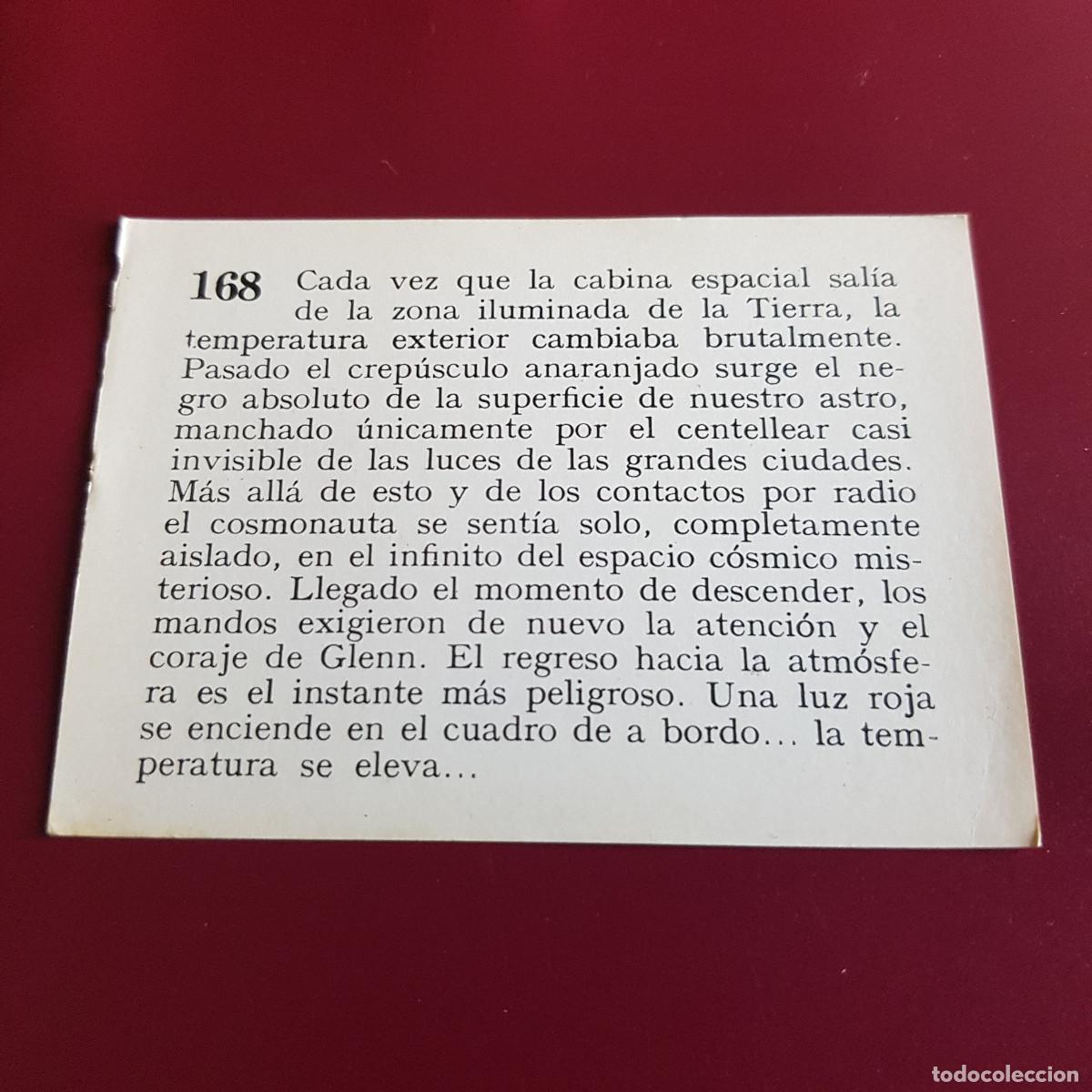 Coleccionismo cromos antiguos: MATEU - HISTORIA DEL PROGRESO HUMANO - 1966 - 66 - 168 - NUNCA PEGADO - Foto 2