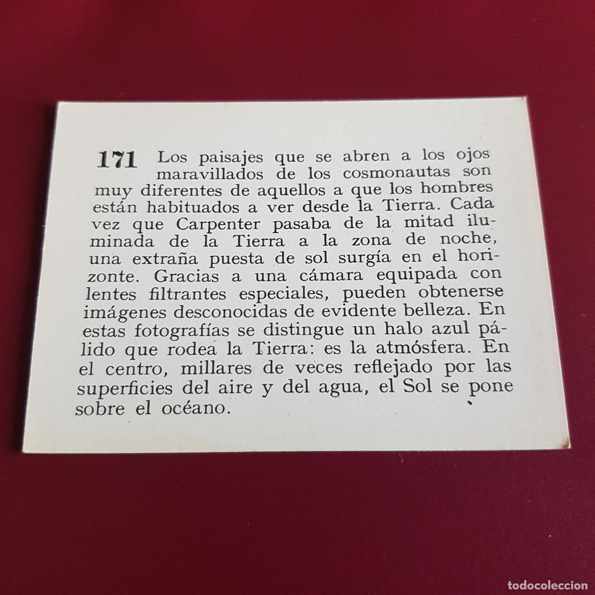 Coleccionismo cromos antiguos: MATEU - HISTORIA DEL PROGRESO HUMANO - 1966 - 66 - 171 - NUNCA PEGADO - Foto 2