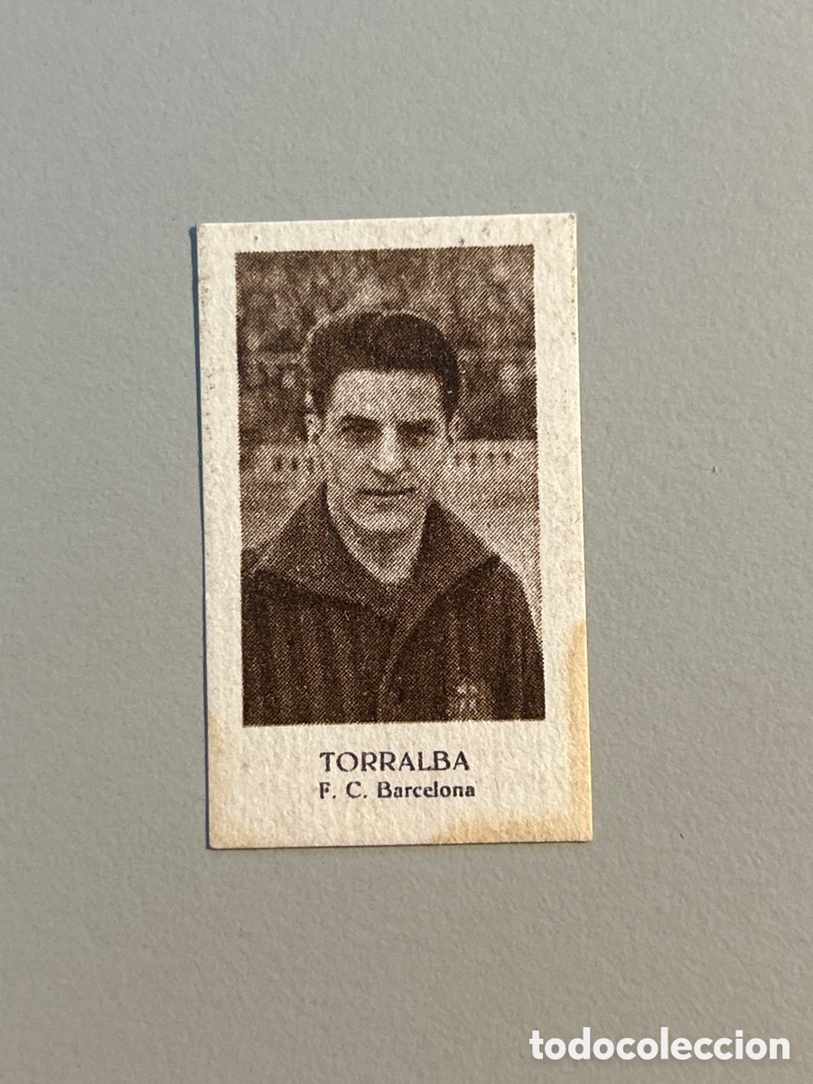 Coleccionismo Cromos antiguos: TORRALBA &ndash; Futbol Club Barcelona &ndash; Cromo antiguo KIK chocolate Futbol