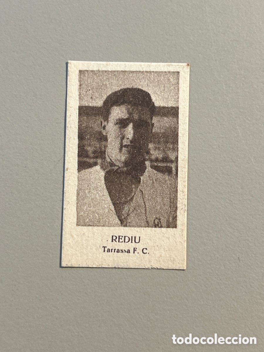 Coleccionismo Cromos antiguos: Rediu &ndash; Futbol Club Terrassa &ndash; Cromo antiguo KIK chocolate Futbol