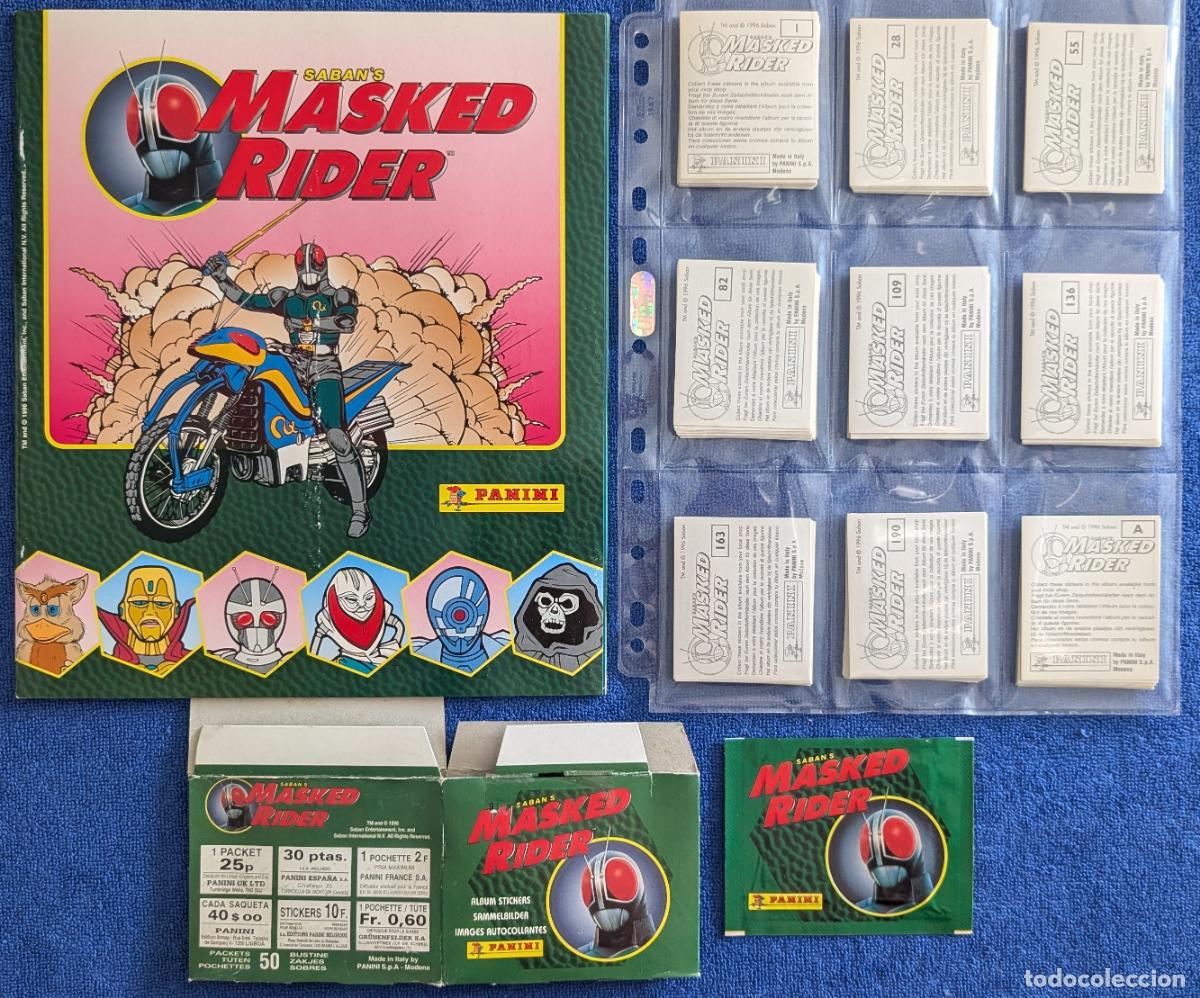 Coleccionismo Cromos antiguos: Masked Rider - Panini (1996) &iexcl;Colecci&oacute;n completa!