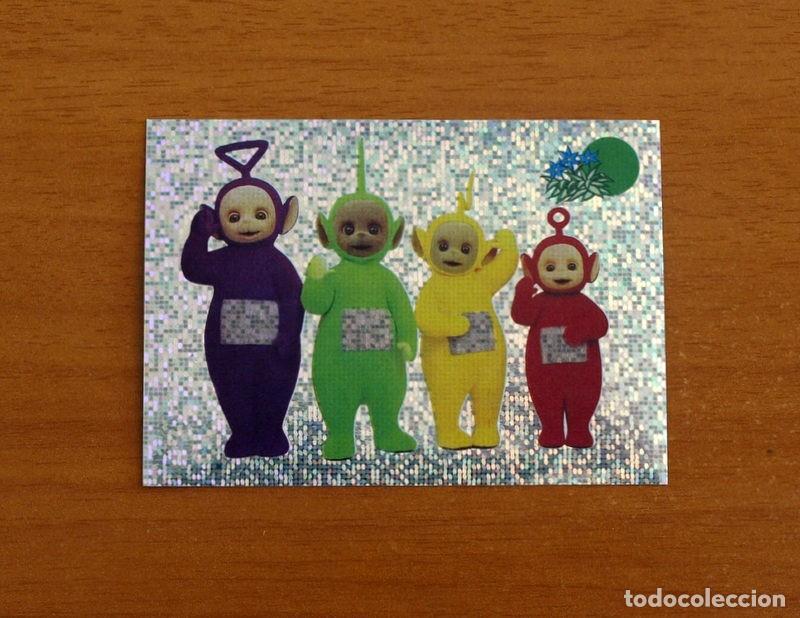 Colecionismo Cromos antigos: Teletubbies - N&ordm; 5 -P&aacute;gina 18 y 19 del &aacute;lbum- Editorial Panini A&ntilde;o 1999 -Cromo Adhesivo Nunca Pegado