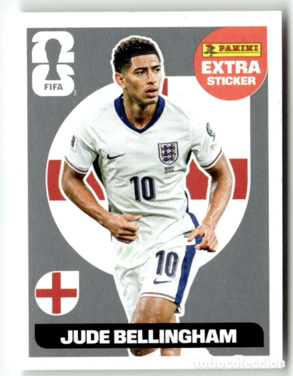 Coleccionismo Cromos antiguos: Sticker Extra World Cup Bellingham 2026