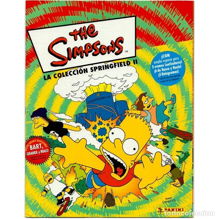 Coleccionismo Cromos antiguos: VENDO CROMOS SIMPSONS SEGUNDA COLECCION DE SPRINGFIELD CONSULTA TUS FALTAS