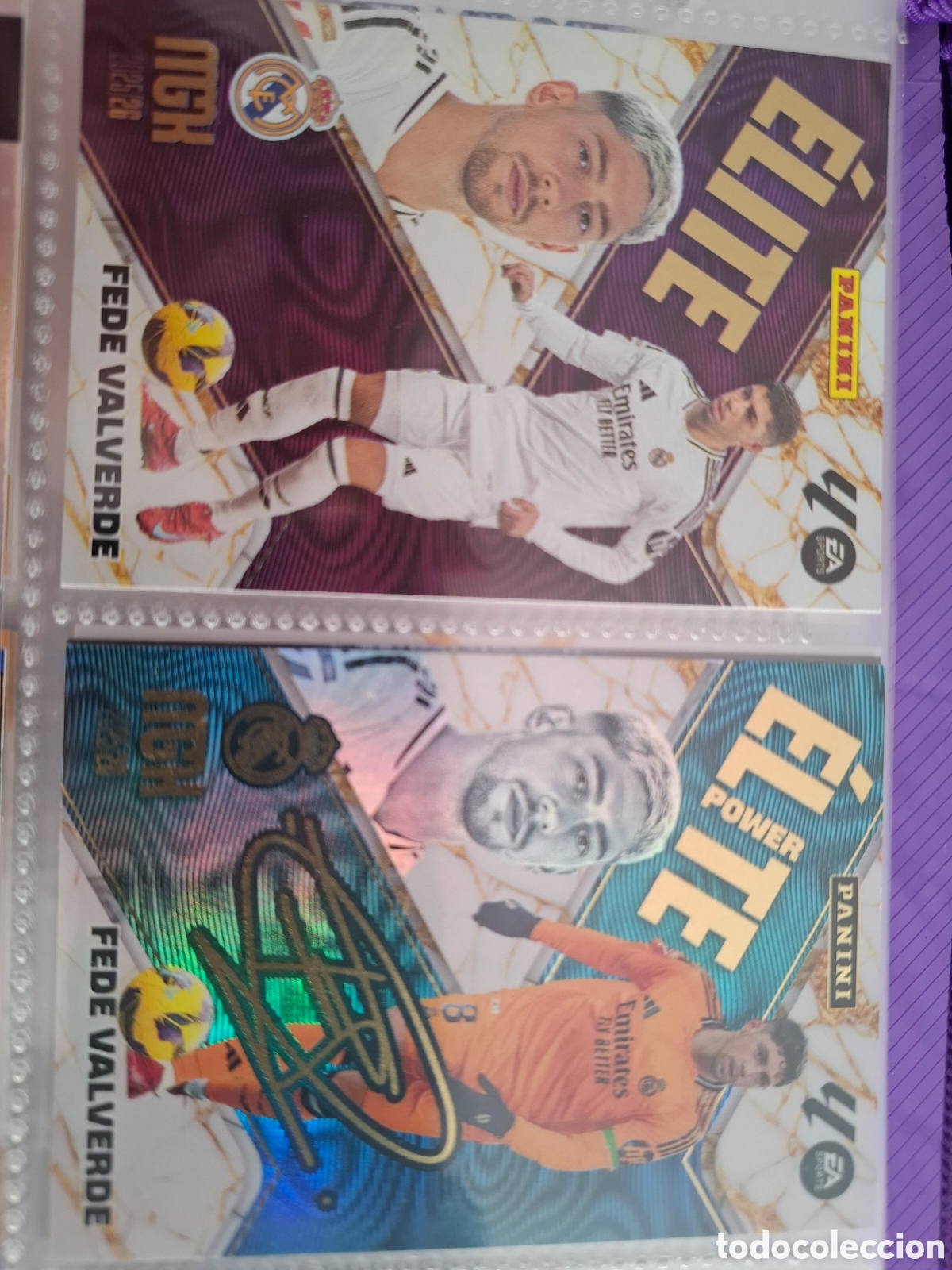 Coleccionismo Cromos antiguos: Lote Elite y Elite Power Fede Valverde Megacracks 25 26