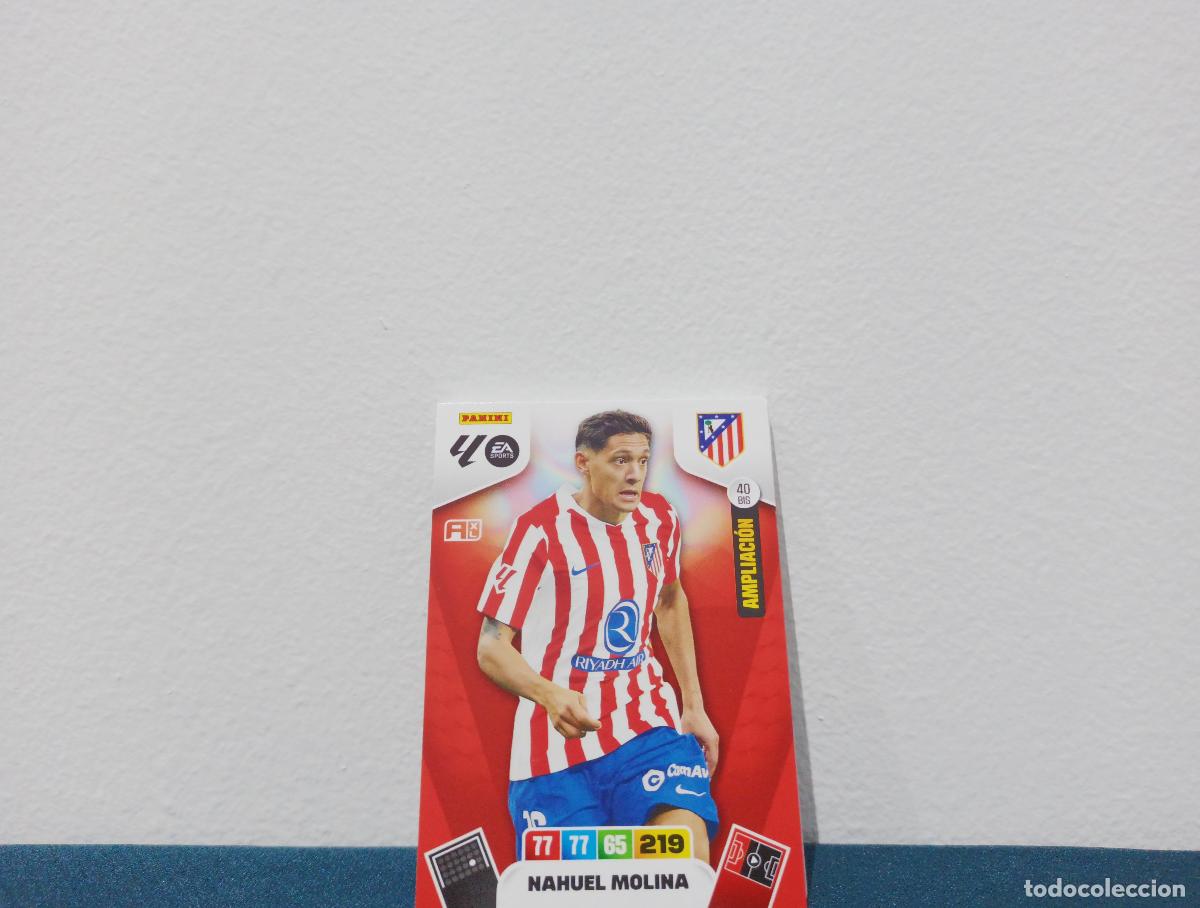 Collectable Antique Stickers: 40 BIS AMPLIACION NAHUEL MOLINA BASE ATLETICO DE MADRID CROMO ADRENALYN XL 25 26