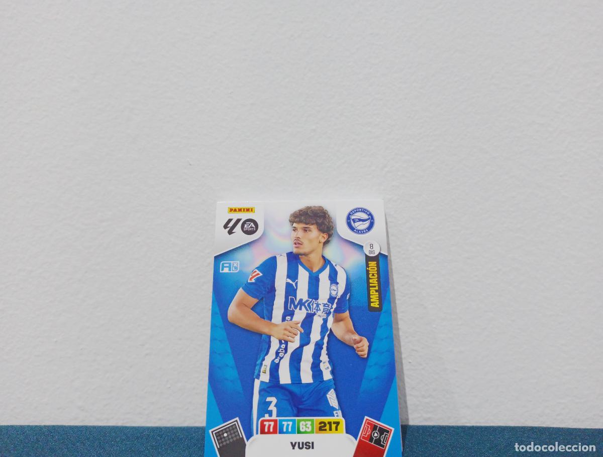 Collectable Antique Stickers: 8 BIS AMPLIACION YUSI BASE ALAVES CROMO ADRENALYN XL 25 26