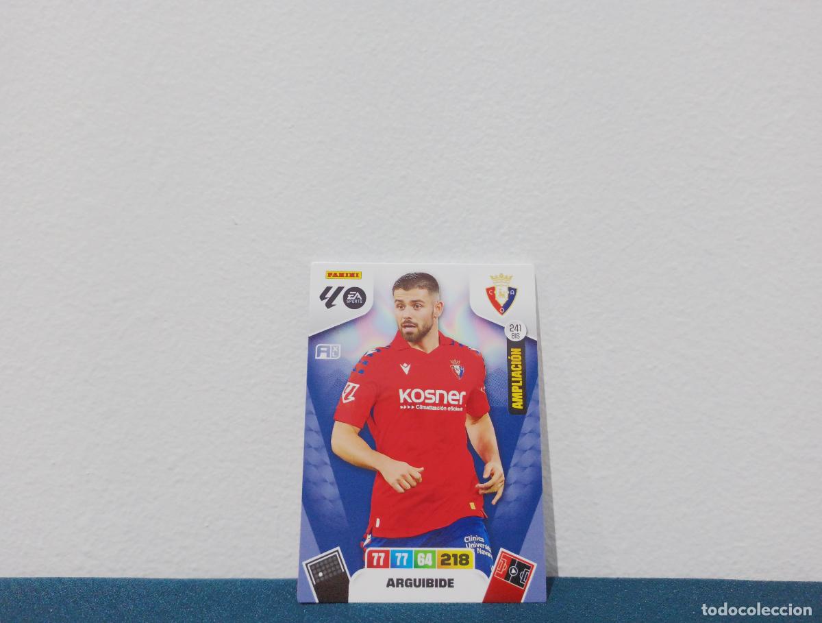Collectable Antique Stickers: 241 BIS AMPLIACION ARGUIBIDE BASE OSASUNA CROMO ADRENALYN XL 25 26