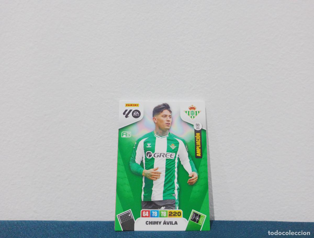 Collectable Antique Stickers: 90 BIS AMPLIACION CHIMY AVILA BASE REAL BETIS CROMO ADRENALYN XL 25 26