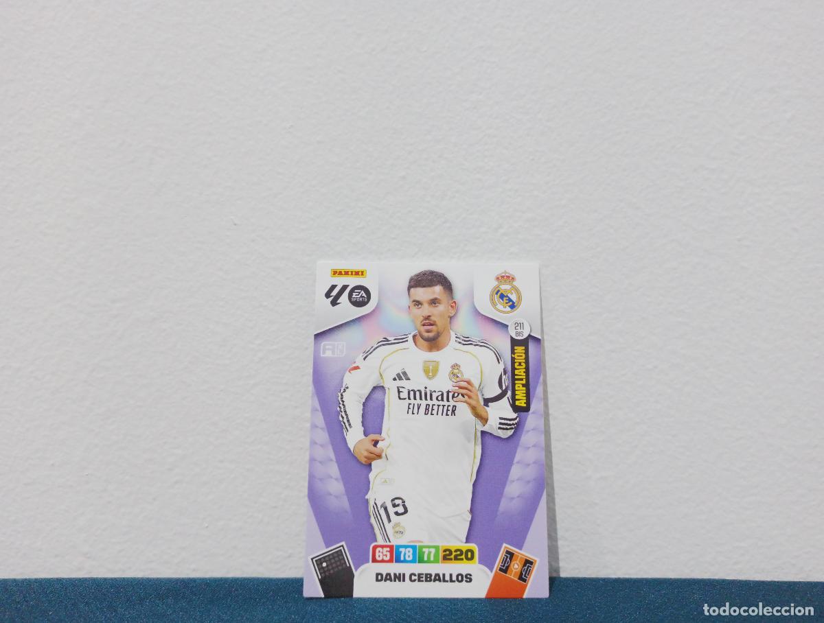 Collectable Antique Stickers: 211 BIS AMPLIACION DANI CEBALLOS BASE REAL MADRID CROMO ADRENALYN XL 25 26