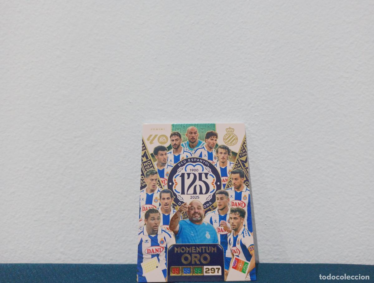 Collectable Antique Stickers: 664 ESPANYOL RCD ESPANYOL - 125 ANIVERSARIO ESPANYOL CROMO ADRENALYN XL 25 26