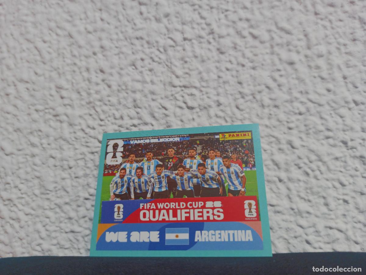 Sammeln alte Sammelbilder: ARG 13 WE ARE ARGENTINA BASE ARGENTINA MUNDIAL 2026 26 STICKERS USA MEXICO