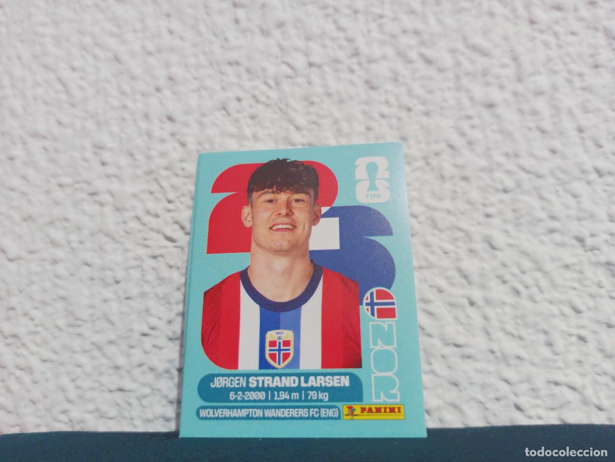 Sammeln alte Sammelbilder: NOR 18 JORGEN STRAND LARSEN BASE NORUEGA MUNDIAL 2026 26 STICKERS USA MEXICO