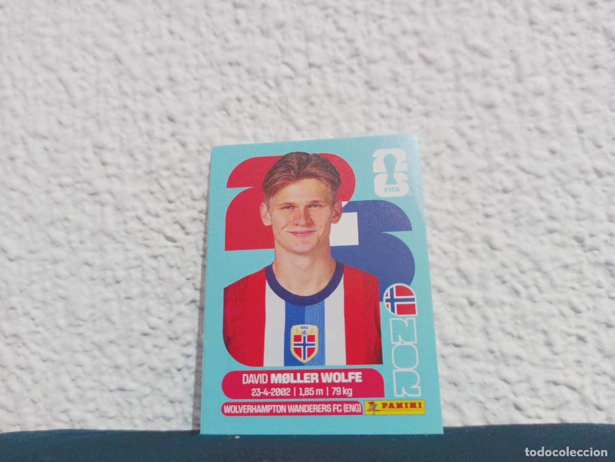 Sammeln alte Sammelbilder: NOR 7 DAVID MOLLER WOLFE BASE NORUEGA MUNDIAL 2026 26 STICKERS USA MEXICO