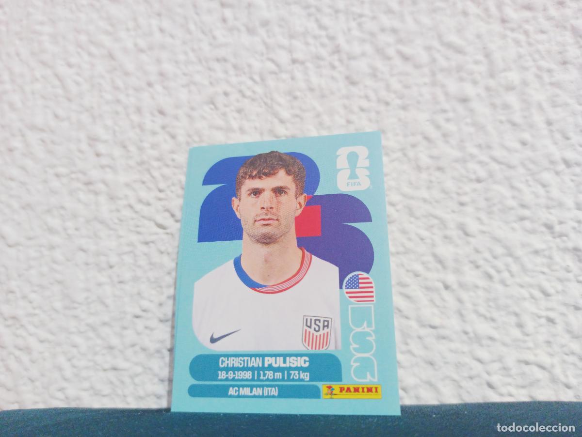 Sammeln alte Sammelbilder: USA 16 CHRISTIAN PULISIC BASE ESTADOS UNIDOS MUNDIAL 2026 26 STICKERS USA MEXICO