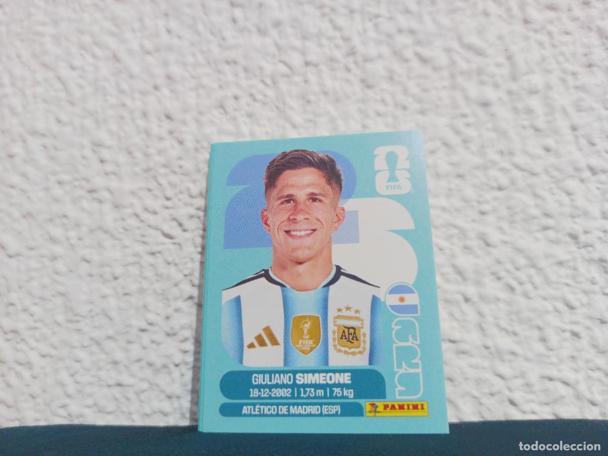 Sammeln alte Sammelbilder: ARG 20 GIULIANO SIMEONE BASE ARGENTINA MUNDIAL 2026 26 STICKERS USA MEXICO