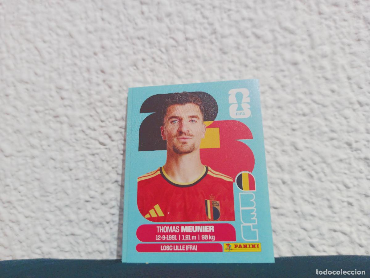 Sammeln alte Sammelbilder: BEL 8 THOMAS MEUNIER BASE BELGICA MUNDIAL 2026 26 STICKERS USA MEXICO