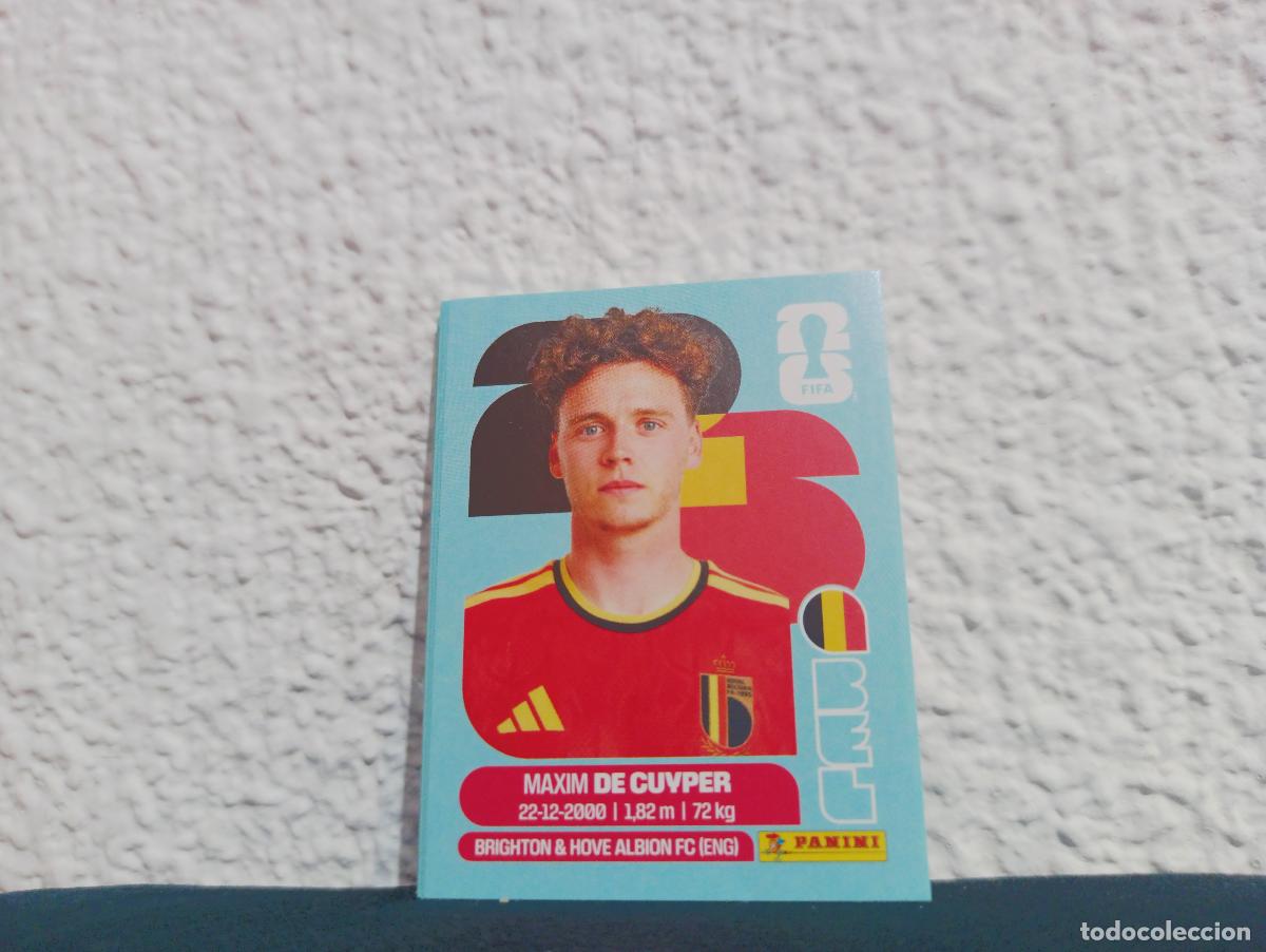 Sammeln alte Sammelbilder: BEL 7 MAXIM DE CUYPER BASE BELGICA MUNDIAL 2026 26 STICKERS USA MEXICO