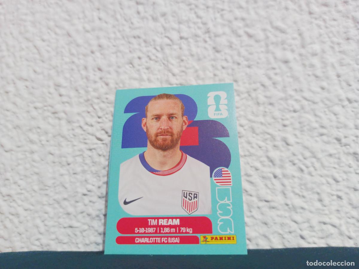 Coleccionismo Cromos antiguos: USA 4 TIM REAM BASE ESTADOS UNIDOS MUNDIAL 2026 26 STICKERS USA MEXICO
