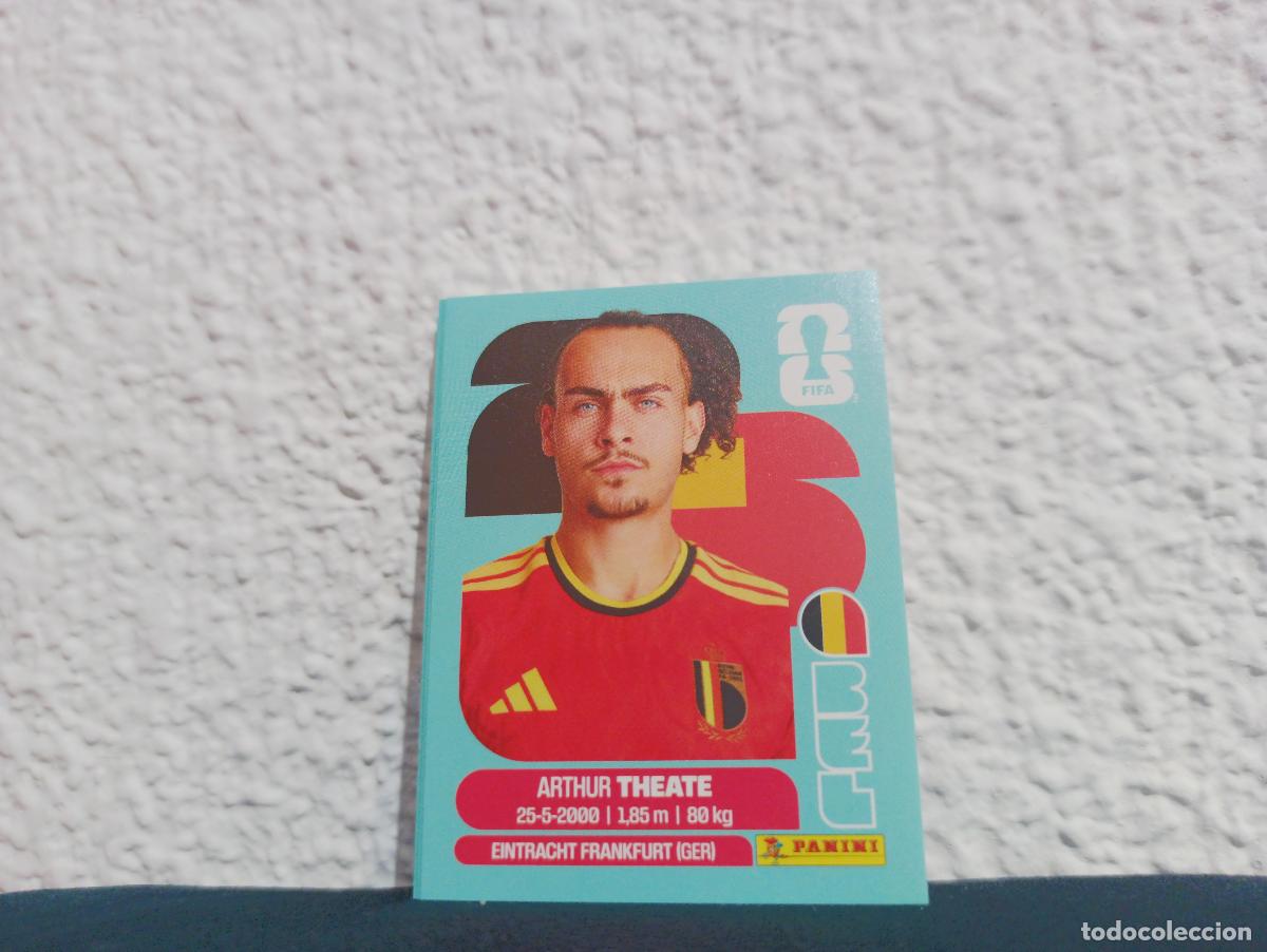 Coleccionismo Cromos antiguos: BEL 3 ARTHUR THEATE BASE BELGICA MUNDIAL 2026 26 STICKERS USA MEXICO