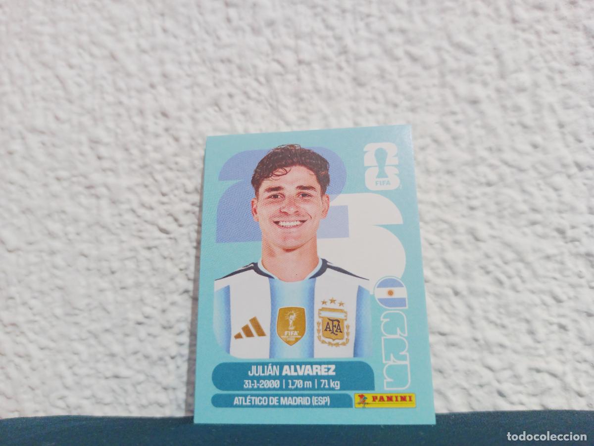Sammeln alte Sammelbilder: ARG 19 JULIAN ALVAREZ BASE ARGENTINA MUNDIAL 2026 26 STICKERS USA MEXICO