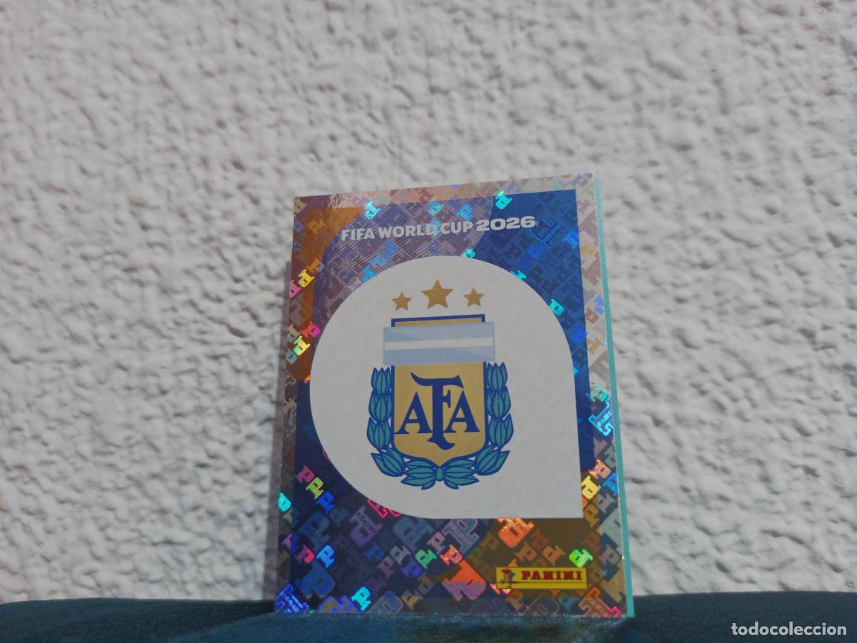 Sammeln alte Sammelbilder: ARG 1 ESCUDO BASE ARGENTINA MUNDIAL 2026 26 STICKERS USA MEXICO