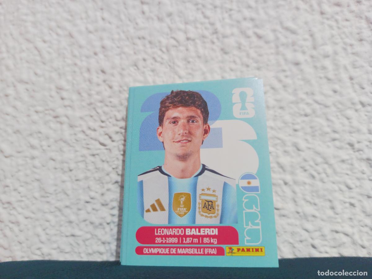 Sammeln alte Sammelbilder: ARG 7 LEONARDO BALERDI BASE ARGENTINA MUNDIAL 2026 26 STICKERS USA MEXICO