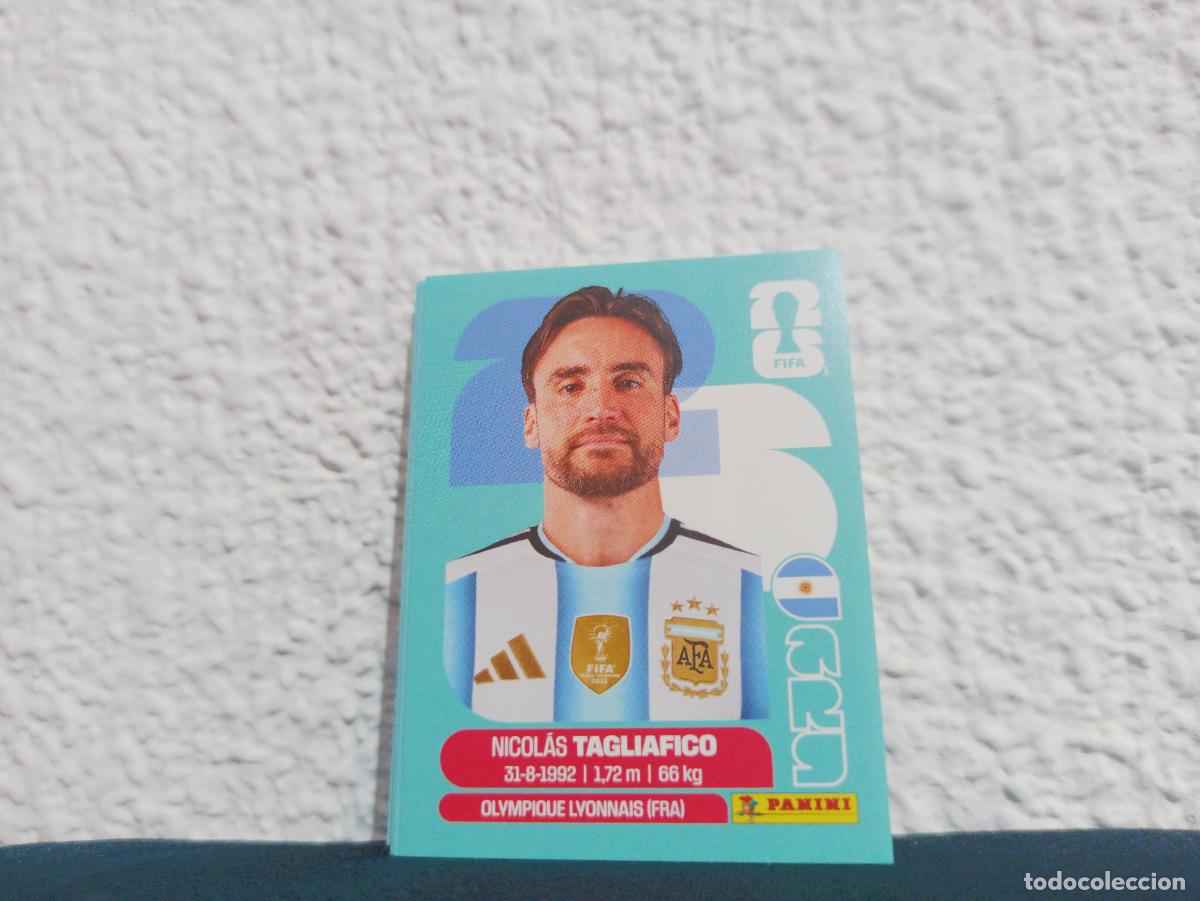 Collezionismo Figurine antiche: ARG 6 NICOLAS TAGLIAFICO BASE ARGENTINA MUNDIAL 2026 26 STICKERS USA MEXICO