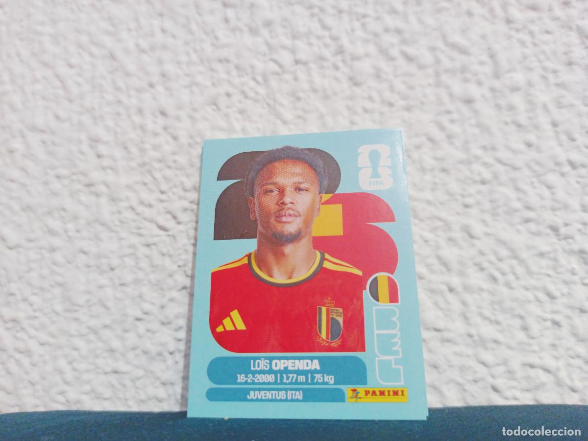 Colecionismo Cromos antigos: BEL 19 LO&Iuml;S OPENDA BASE BELGICA MUNDIAL 2026 26 STICKERS USA MEXICO