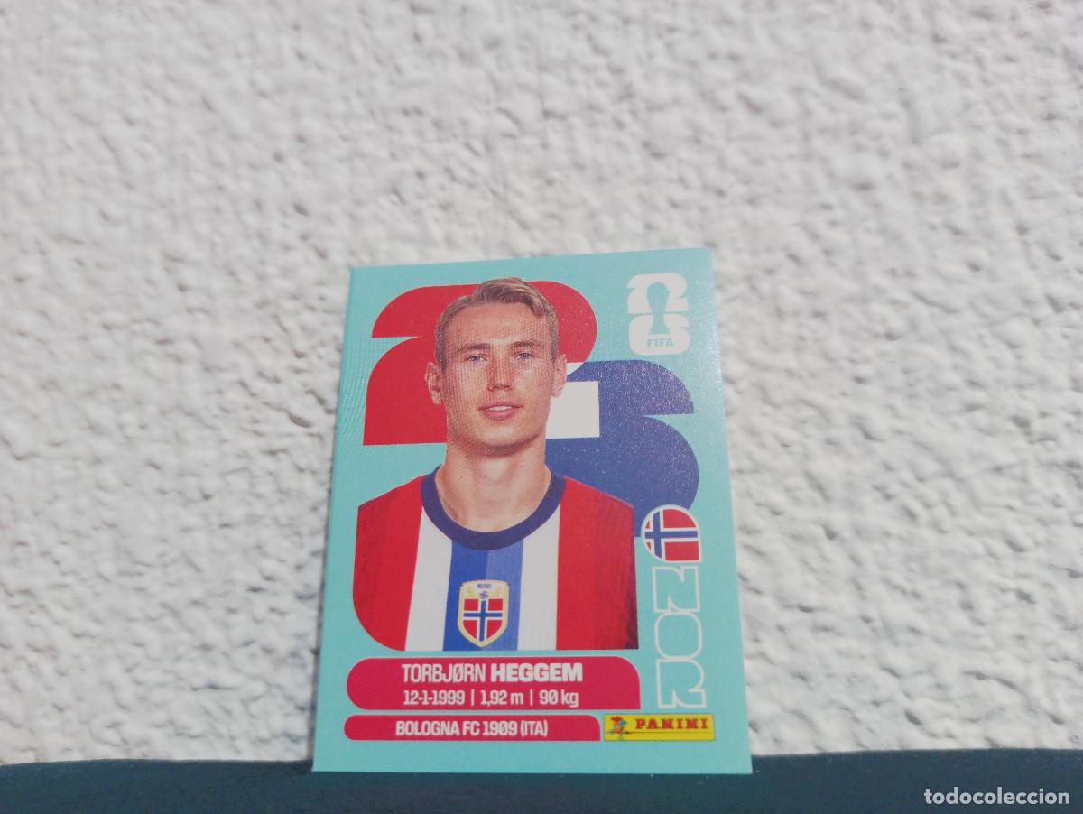 Colecionismo Cromos antigos: NOR 8 TORBJORN HEGGEM BASE NORUEGA MUNDIAL 2026 26 STICKERS USA MEXICO