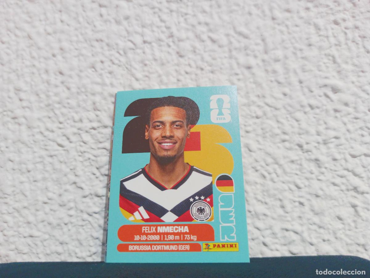 Colecionismo Cromos antigos: GER 12 FELIX NMECHA BASE ALEMANIA MUNDIAL 2026 26 STICKERS USA MEXICO