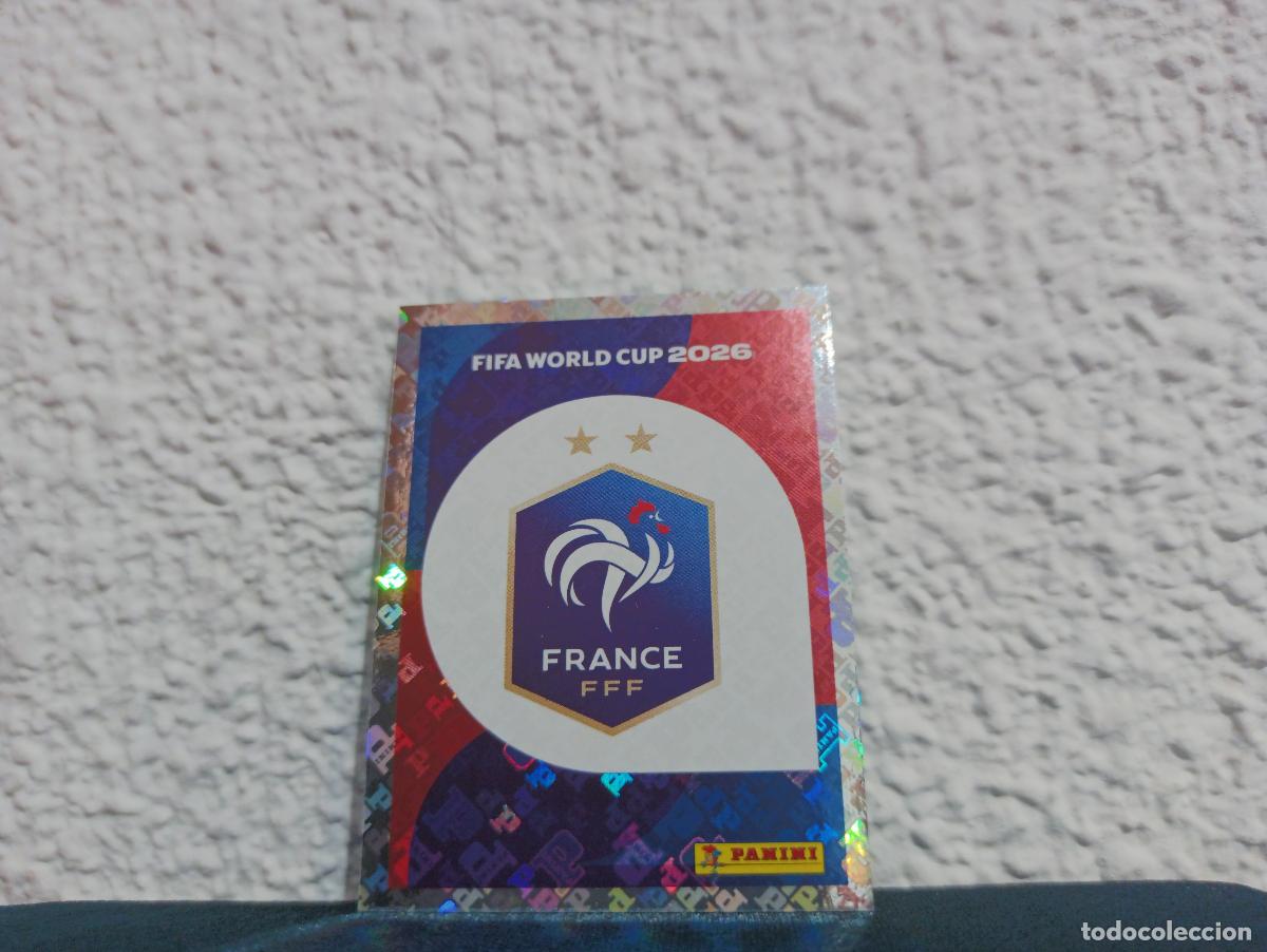 Colecionismo Cromos antigos: FRA 1 ESCUDO BASE FRANCIA MUNDIAL 2026 26 STICKERS USA MEXICO