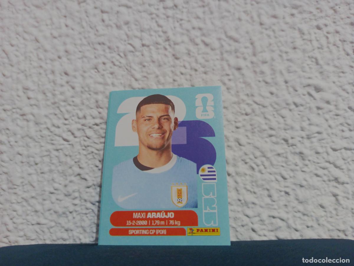 Sammeln alte Sammelbilder: URU 16 MAXI ARAUJO BASE URUGUAY MUNDIAL 2026 26 STICKERS USA MEXICO