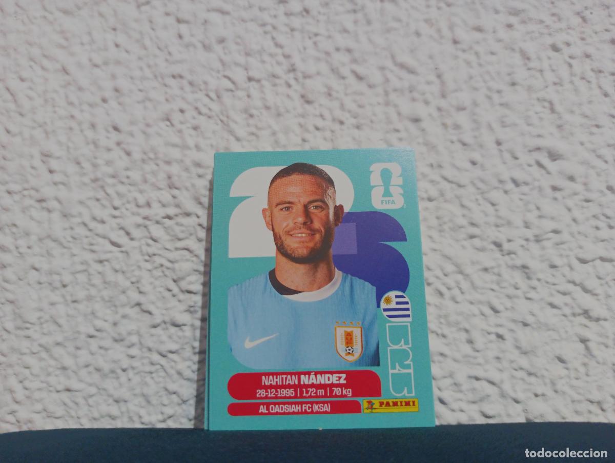 Sammeln alte Sammelbilder: URU 9 NAHITAN NANDEZ BASE URUGUAY MUNDIAL 2026 26 STICKERS USA MEXICO