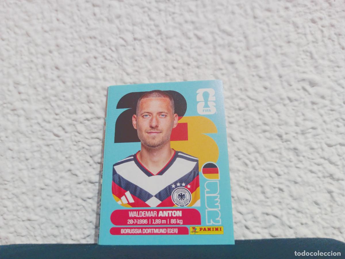 Collectionnisme Cartes &agrave; collectionner anciennes: GER 7 WALDEMAR ANTON BASE ALEMANIA MUNDIAL 2026 26 STICKERS USA MEXICO