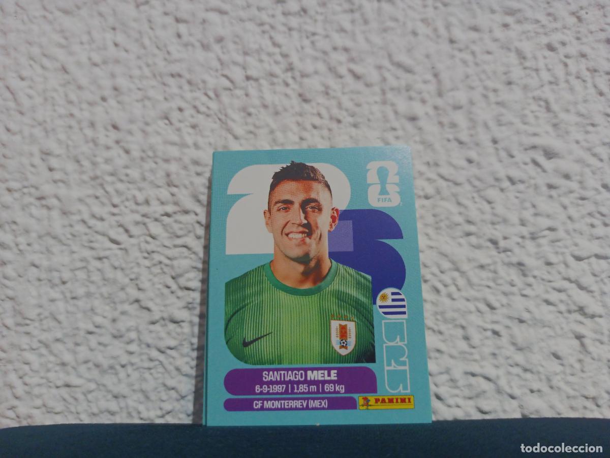 Collectionnisme Cartes &agrave; collectionner anciennes: URU 3 SANTIAGO MELE BASE URUGUAY MUNDIAL 2026 26 STICKERS USA MEXICO