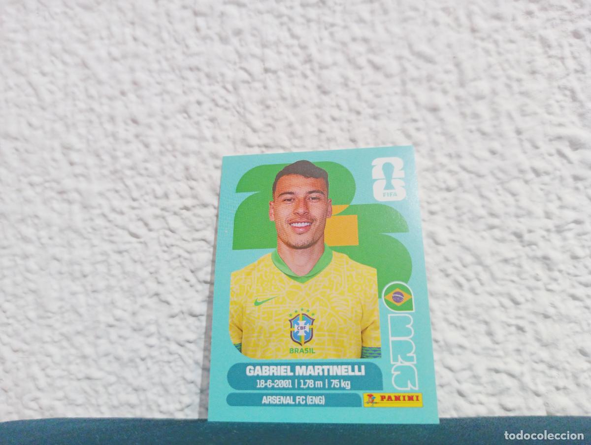 Collectionnisme Cartes &agrave; collectionner anciennes: BRA 18 GABRIEL MARTINELLI BASE BRASIL MUNDIAL 2026 26 STICKERS USA MEXICO
