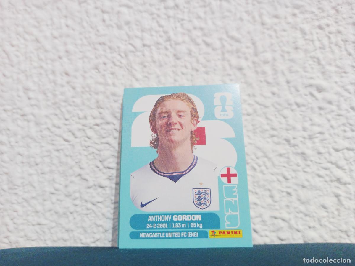 Collectionnisme Cartes &agrave; collectionner anciennes: ENG 15 ANTHONY GORDON BASE INGLATERRA MUNDIAL 2026 26 STICKERS USA MEXICO