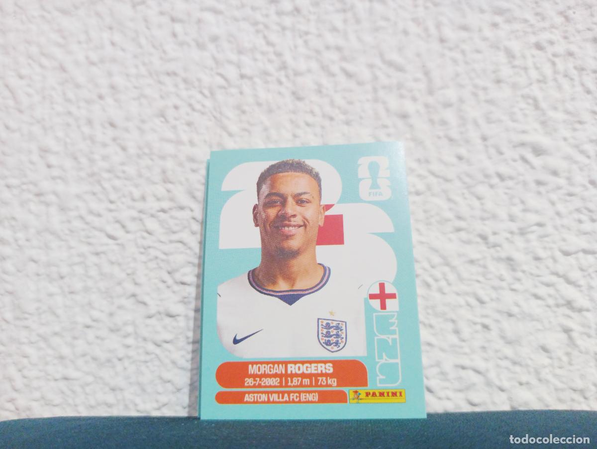 Collectionnisme Cartes &agrave; collectionner anciennes: ENG 14 MORGAN ROGERS BASE INGLATERRA MUNDIAL 2026 26 STICKERS USA MEXICO