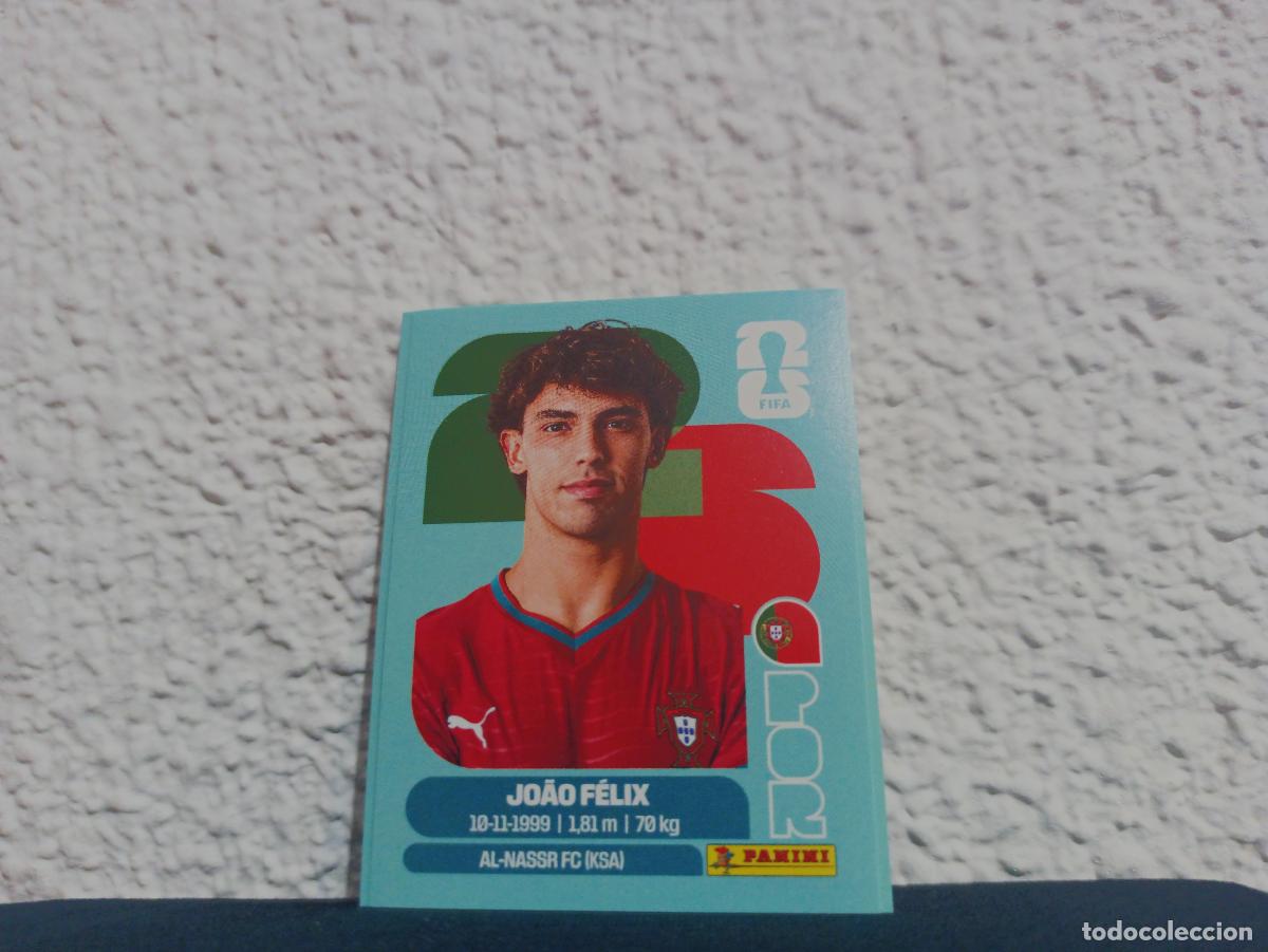 Coleccionismo Cromos antiguos: POR 17 JOAO FELIX BASE PORTUGAL MUNDIAL 2026 26 STICKERS USA MEXICO