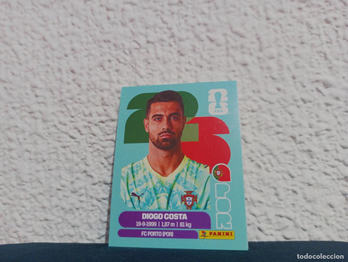 Coleccionismo Cromos antiguos: POR 2 DIOGO COSTA BASE PORTUGAL MUNDIAL 2026 26 STICKERS USA MEXICO