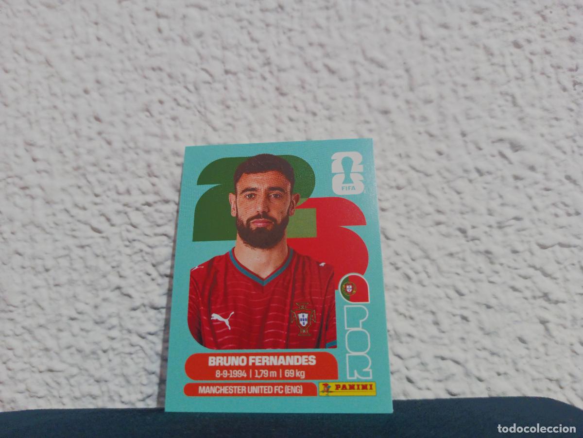 Coleccionismo Cromos antiguos: POR 10 BRUNO FERNANDES BASE PORTUGAL MUNDIAL 2026 26 STICKERS USA MEXICO